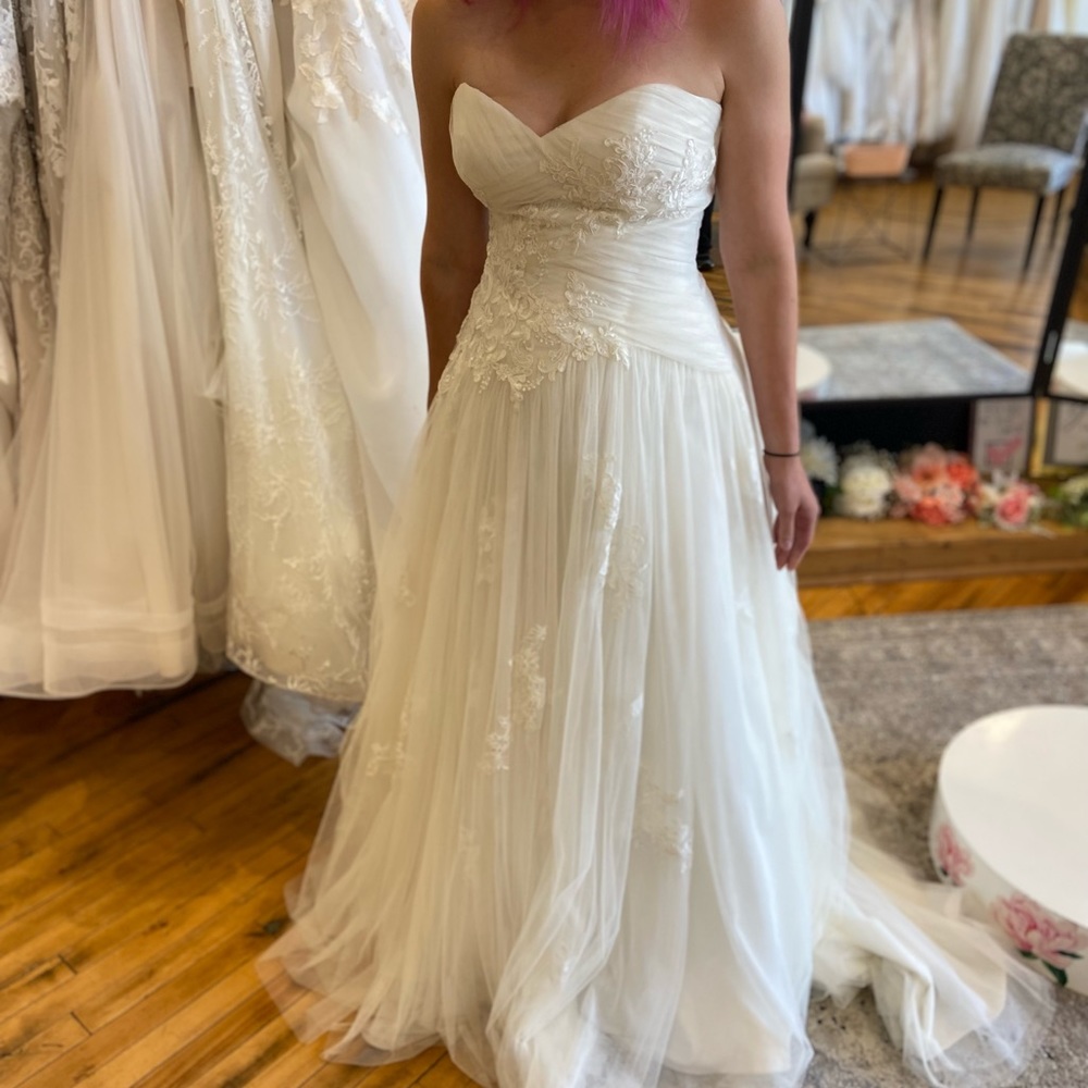 Ethereal Casablanca wedding dress